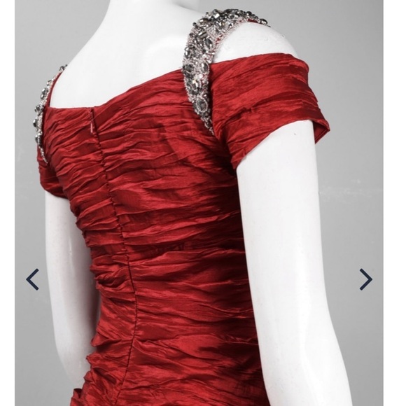 “ALEX EVENINGS” Ruched Cocktail Dress - Picture 7 of 16